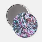 Graffiti Magnet (Vorderseite/Rückseite)