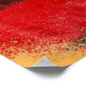 Graffiti-Makroposter Poster (Ecke)