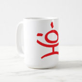 Graffiti Man Coffee Tasse (Vorderseite Links)