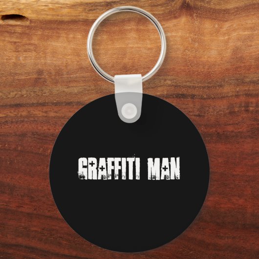 GRAFFITI MAN SCHLÜSSELANHÄNGER (Vorderseite)