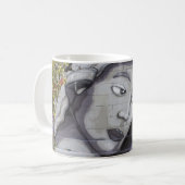 Graffiti Maria Kaffeetasse (Vorderseite Links)