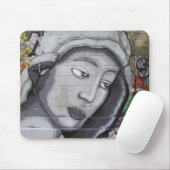 Graffiti Maria Mousepad (Mit Mouse)