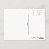 Graffiti-Mauer, New York City Postkarte (Rückseite)