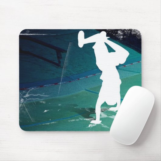 Graffiti-Mausunterlage Mousepad (Mit Mouse)