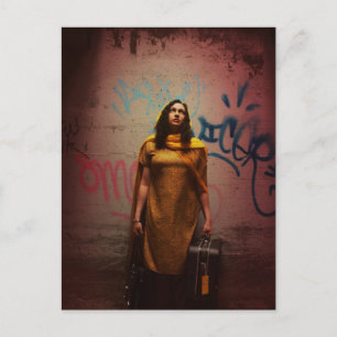 Graffiti Maya Postcard Postkarte