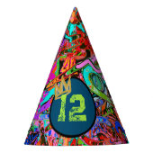 Graffiti mit Krone und Alter Partyhütchen (Vorderseite)