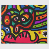 Graffiti Mittwoch Geschenkpapier (Flach)