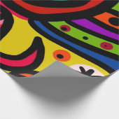 Graffiti Mittwoch Geschenkpapier (Ecke)