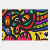 Graffiti Mittwoch Geschenkpapier Set (Vorderseite 2)