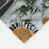 Graffiti Modern Coole Stadtstraße Kunst Fleecedecke (Ecke)