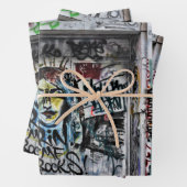 Graffiti Modern Coole Stadtstraße Kunst Geschenkpapier Set (Beispiel)