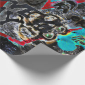Graffiti Modern Grunge Urban Street Art Geschenkpapier (Ecke)