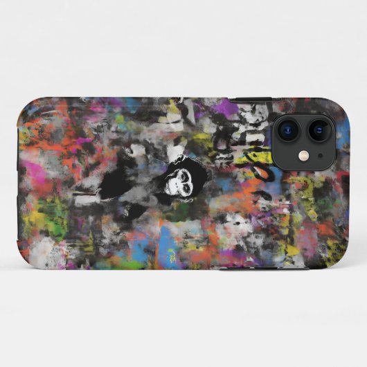 Graffiti Monkey Urban Art Mobile Fall Case-Mate iPhone Hülle (Rückseite (Horizontal))