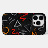 Graffiti-Monogramm Case-Mate iPhone-Hülle iPhone Hülle (Rückseite (Horizontal))