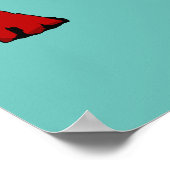 Graffiti-Mops Poster (Ecke)