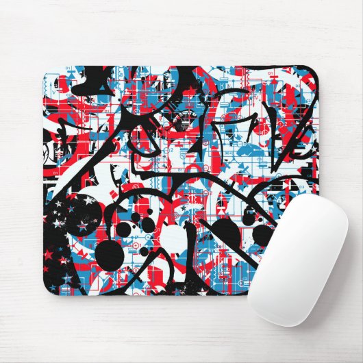 Graffiti Mousepad (Mit Mouse)