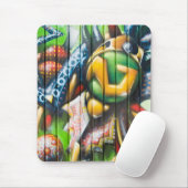 Graffiti Mousepad (Mit Mouse)