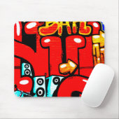 Graffiti Mousepad (Mit Mouse)