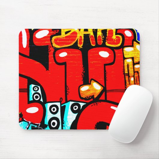 Graffiti Mousepad (Mit Mouse)