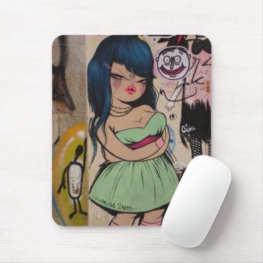 "Graffiti" Mousepad (Mit Mouse)