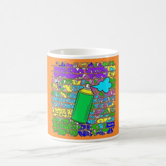 Graffiti mug kaffeetasse (Mittel)