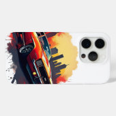 Graffiti Muscle Car  Case-Mate iPhone Hülle (Rückseite (Horizontal))