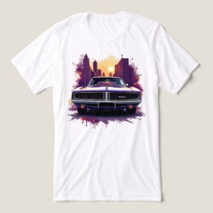 Graffiti-Muscle-Car Tri-Blend Shirt