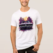 Graffiti Muscle Car Tri-Blend Shirt (Vorderseite)