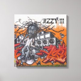 Graffiti-Musik Leinwanddruck