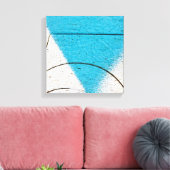 Graffiti-nah-ups Leinwanddruck (Insitu (Wohnzimmer))