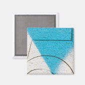 Graffiti-nah-ups Magnet (Vorderseite/Rückseite)