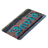 Graffiti Name Tag: David Magnet (Linke Seite)