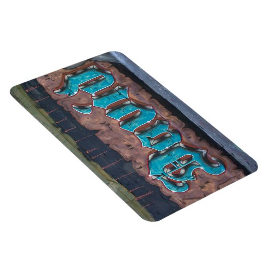 Graffiti Name Tag: David Magnet (Rechte Seite)