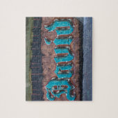 Graffiti Name Tag: David Puzzle (Vertikal)