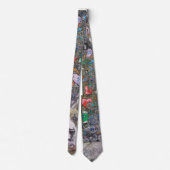 Graffiti Neck Tie Krawatte (Rückseite)