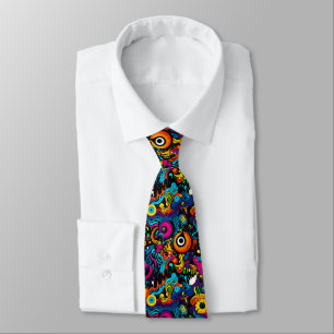 Graffiti Neck Tie Krawatte