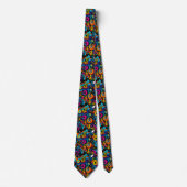 Graffiti Neck Tie Krawatte (Vorderseite)