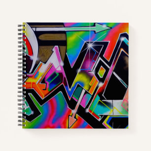Graffiti-Notebook Notizblock