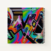 Graffiti-Notebook Notizblock (Rückseite)
