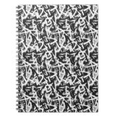 Graffiti-Notebook Notizblock (Vorderseite)
