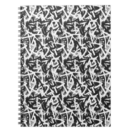 Graffiti-Notebook Notizblock (Vorderseite)