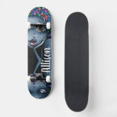 Graffiti Odd Girl Skateboard (Vorderseite)