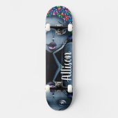 Graffiti Odd Girl Skateboard (Vorderseite)
