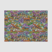 Graffiti old skool Decoupage Seidenpapier (Vorderseite)