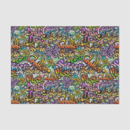 Graffiti old skool Decoupage Seidenpapier