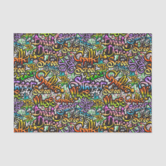 Graffiti old skool Decoupage Seidenpapier