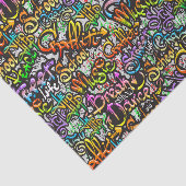 Graffiti old skool Decoupage Seidenpapier (Ausschnitt)