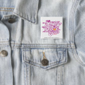 Graffiti orange/lila button (Beispiel)