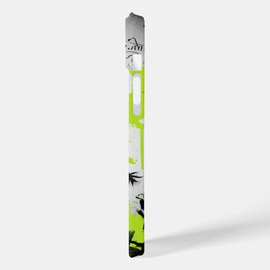 Graffiti Palm Tree Case-Mate iPhone Hülle (Rückseite / Links)