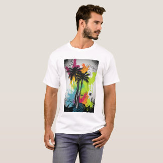 Graffiti Palm Tree T-Shirt
